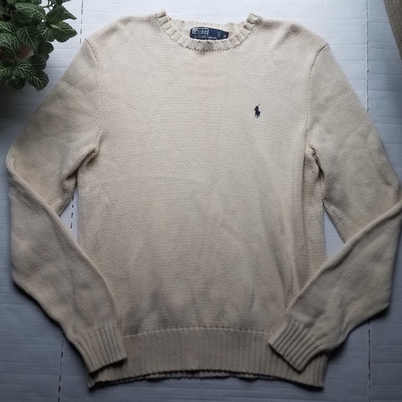 Polo Ralph Lauren Sweaters - Polo by Ralph Lauren Cream Knit Sweater